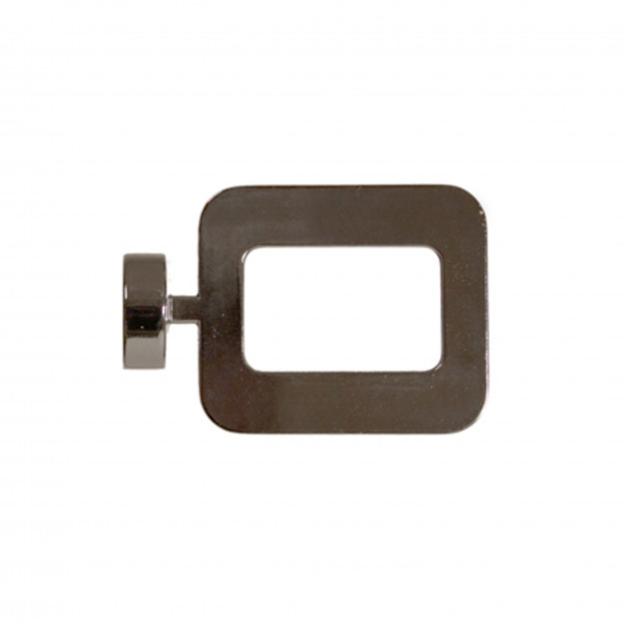 Bastone Per Tende Estensibile - Acciaio Inox, 76-369cm, Terminali Tondi, Con Staffe - Foto 9