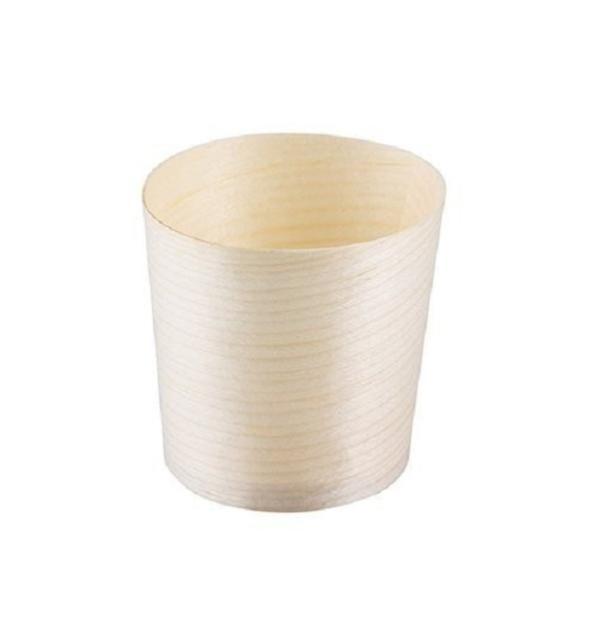 Tablecraft usa e getta Mini tazza da caffè 5x5cm bambù confezione da 50