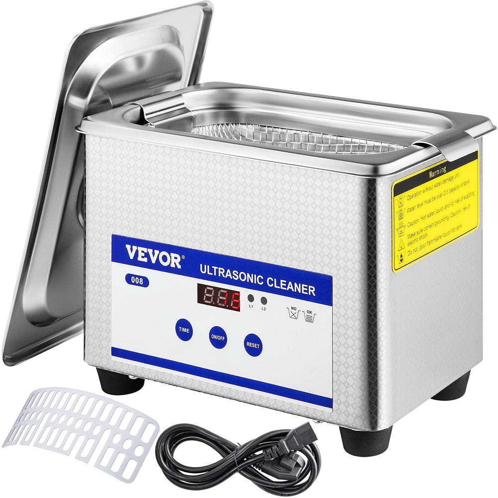 Bac de nettoyage ultrasons de table avec affichage digital 30