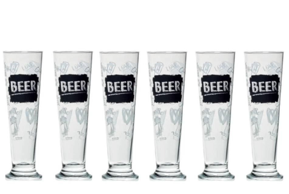 Cerve S.P.A - Set 3 Barattoli In Vetro Da 800 Ml Con Lavagna E Tappo In Alluminio - Per Sale, Zucchero, Caffè E Dispensa