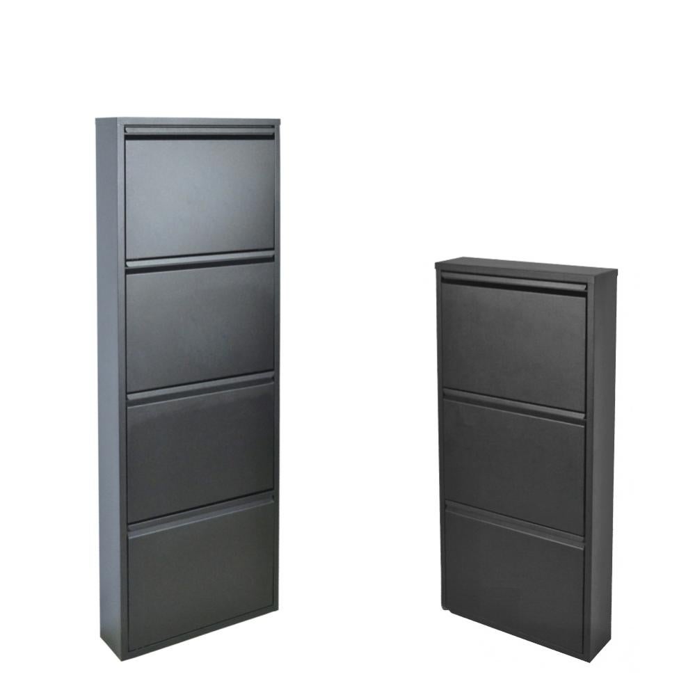 Armoire à chaussures mince et peu DEUX armoires à