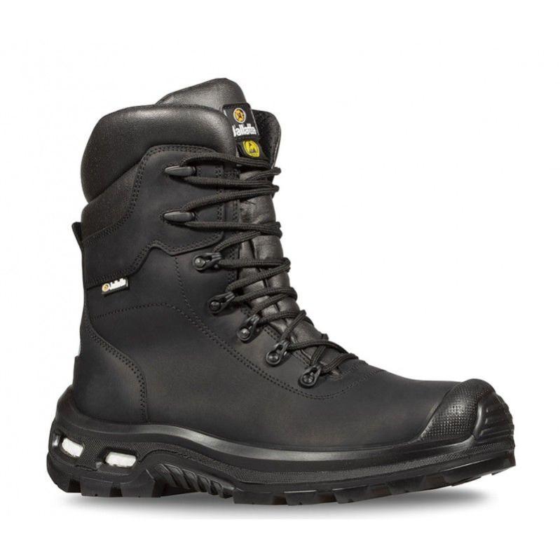 Chaussures De Sécurité Montantes Jallatte JALANGO S3 CI ESD - Cuir Imperméable, Semelle Anti-perforation, Fermeture BOA - Taille 38-48