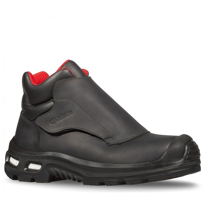 Chaussures de travail et securite montantes noir tige cuir EPI Norme EN345  S3 Taille - 41