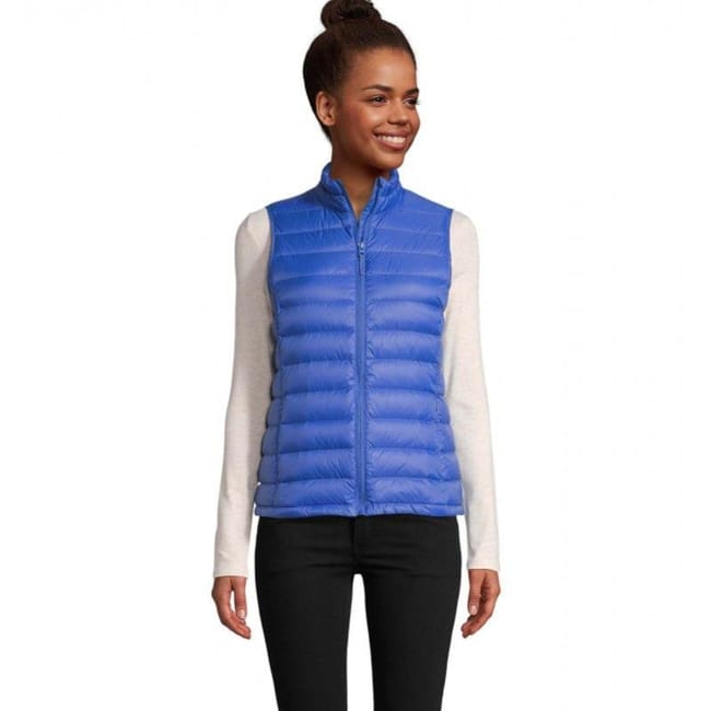 Sol s Doudoune ultra light sans manches femme WILSON BW WOMEN Bleu Roi 2XL Leroy Merlin