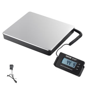 vidaXL Balança digital 30 kg com bateria recarregável