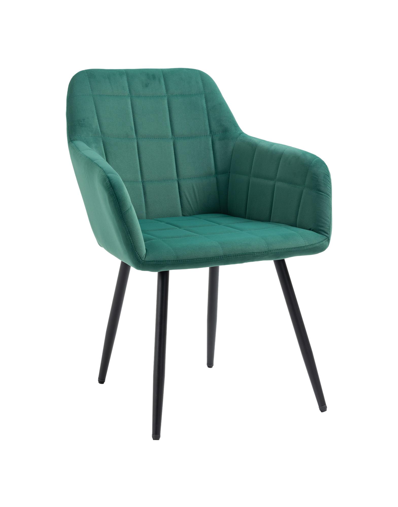 Poltroncina Imbottita Con Braccioli E Gambe In Metallo - Sedia Moderna In Velluto Per Camera, Cucina O Sala - Foto 9