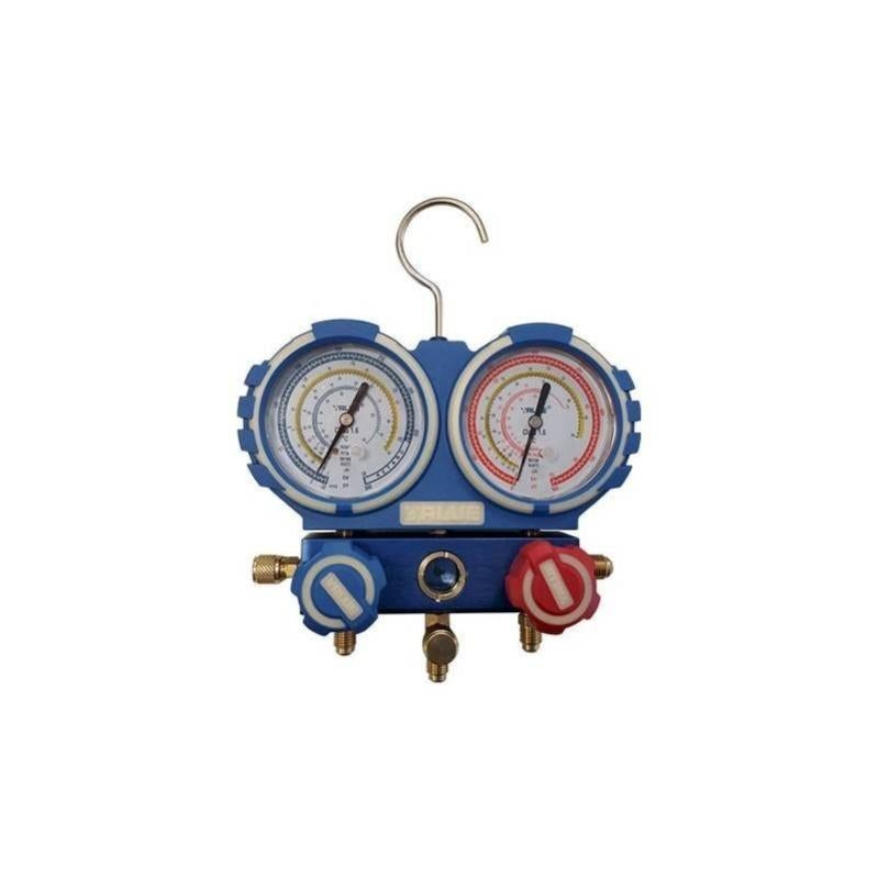 Manometro Analyzer 2 vias anticollision en aluminium 68mm avec pare ...
