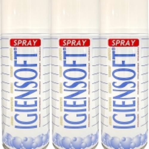 Tris Deo Igiensoft Spray Igienizzante Tessuti Profumatore per Ambienti  Deodorante Igienizza Abiti Salvatessuti Armadi Mangiaodori 3x400ml