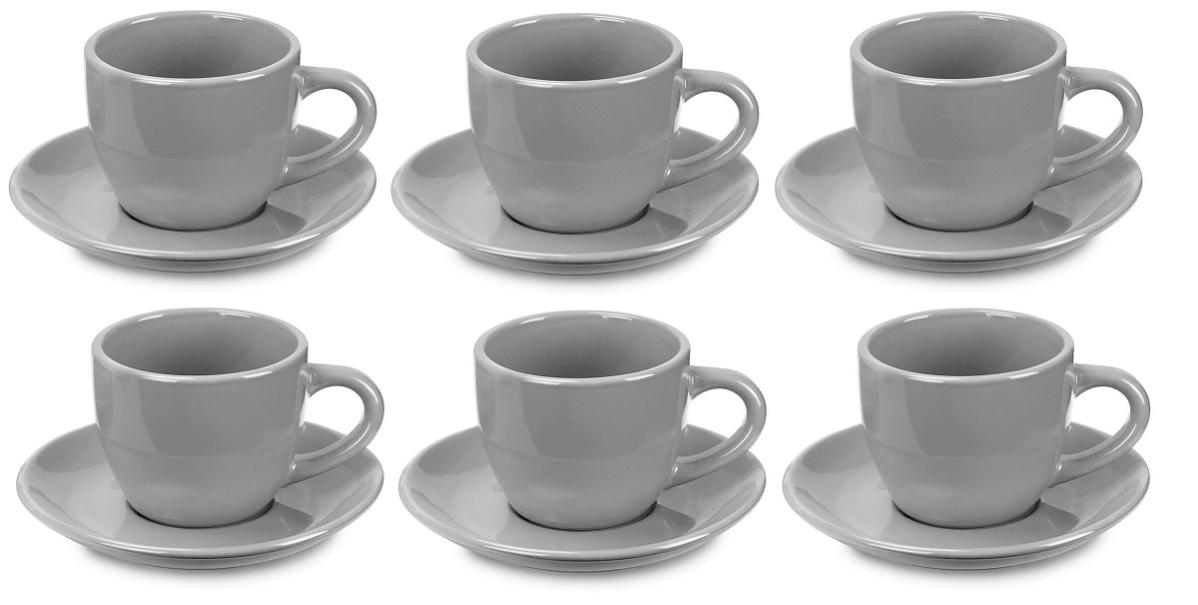 Leonardo Collection Set 4 Tazze Da Caffè In Porcellana Fine - Design Herb Garden, Capacità 300 Ml, Lavabili In Lavastoviglie E Microonde, Confezione Regalo Floreale