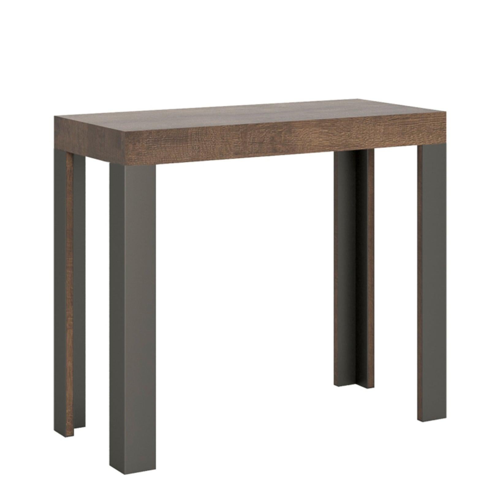 Tavolo Cesena allungabile in legno per sala da pranzo / Allungabile