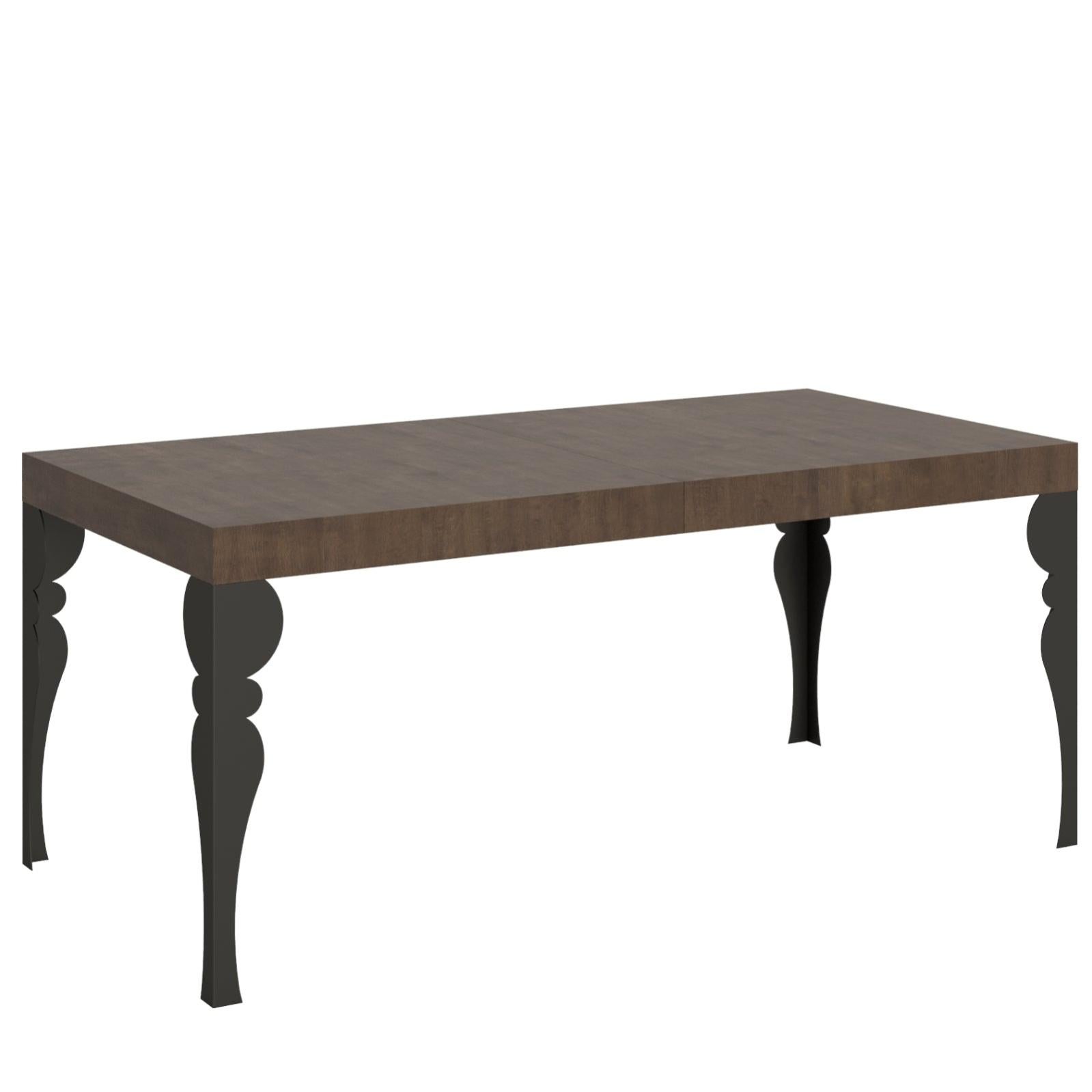 Tavolo Consolle Firenze Allungabile In Legno Per Sala Da Pranzo Allungabile Fino A 300 Cm Premium Noce 88899975
