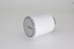 NITYAM SMART Tête de vanne thermostatique connectée, Kit tête de vanne  connectée + passerelle, Tête Thermostatique pour radiateur, Écran LCD