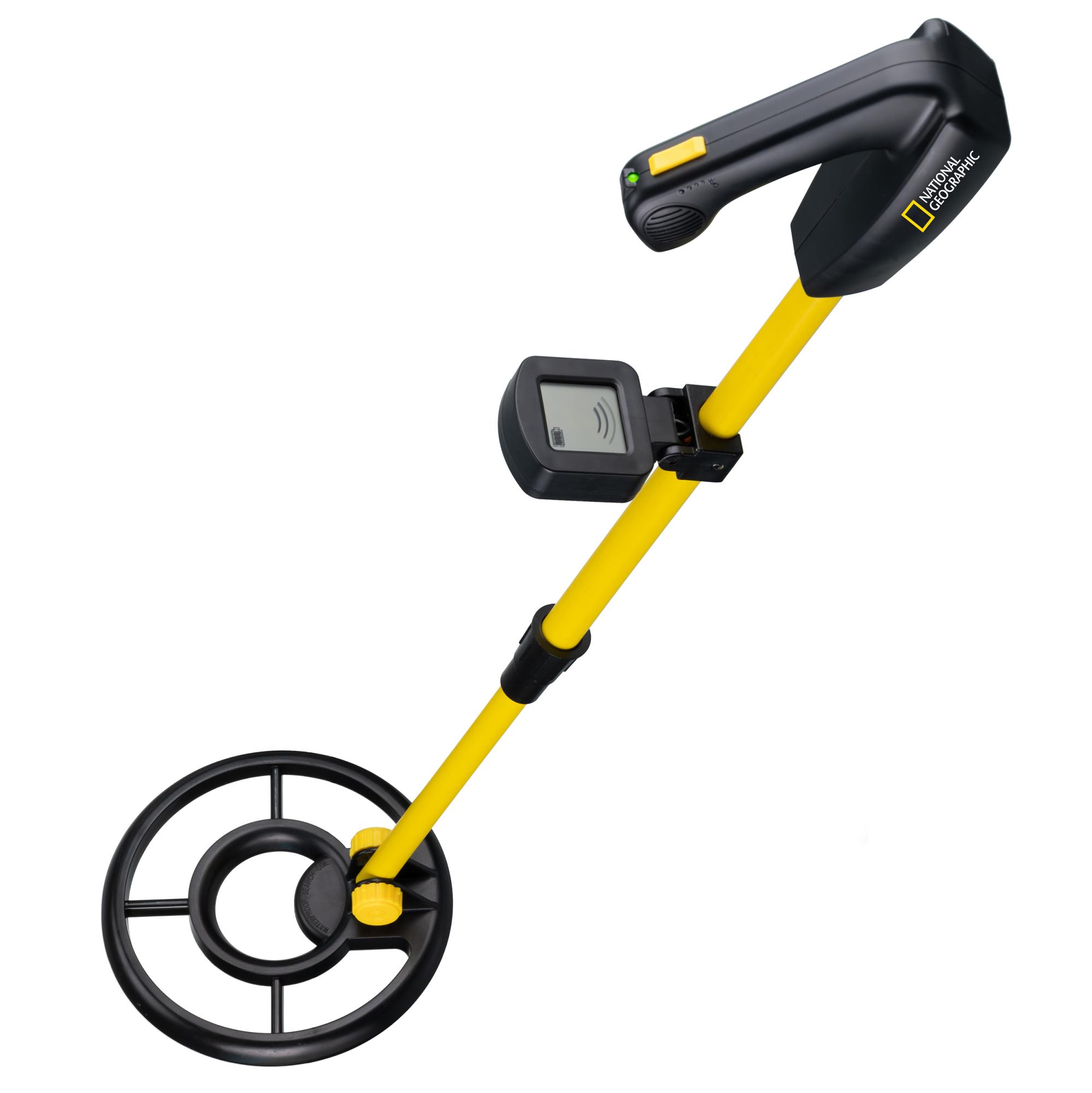 Metal Detector Bambini, Kit Metal Detector Leggero Regolabile Ad Alta Sensibilità Con Display LCD E Indicazione SUONO, Con Bobina Di Ricerca Impermeabile Per Principianti A Cercare Tesoro Gold Digger