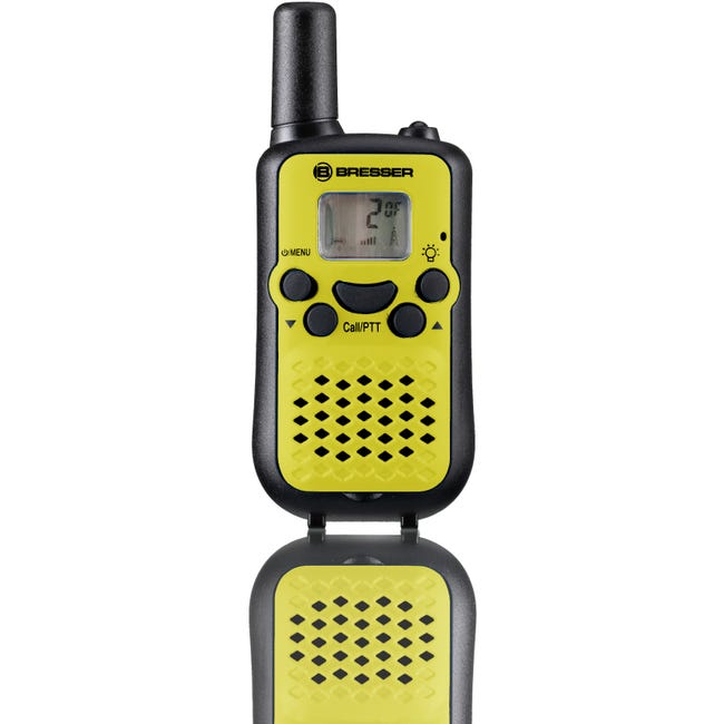 Bresser, Juego de 2 walkie-talkies BRESSER JUNIOR con gran alcance hasta 6  km y función de manos libres