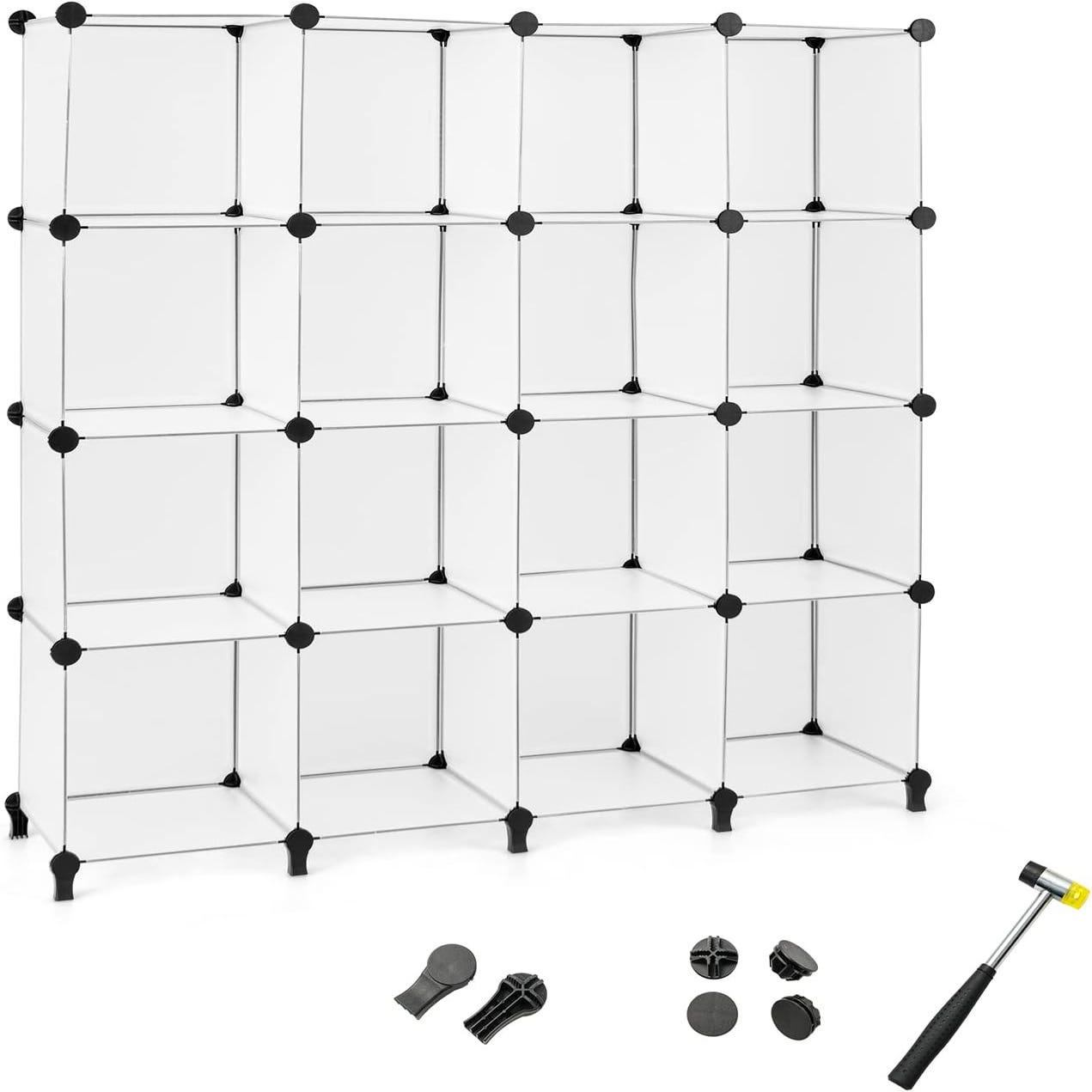 Cube de rangement triangle gris (28 x 28 x 28 cm) Sauthon - DisMerci