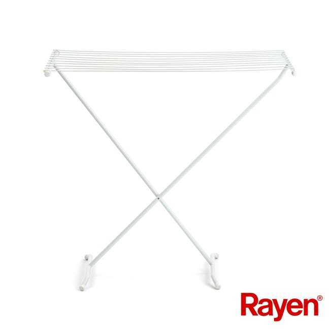Tendedero plegable resina blanco 10 m Rayen – Tendence