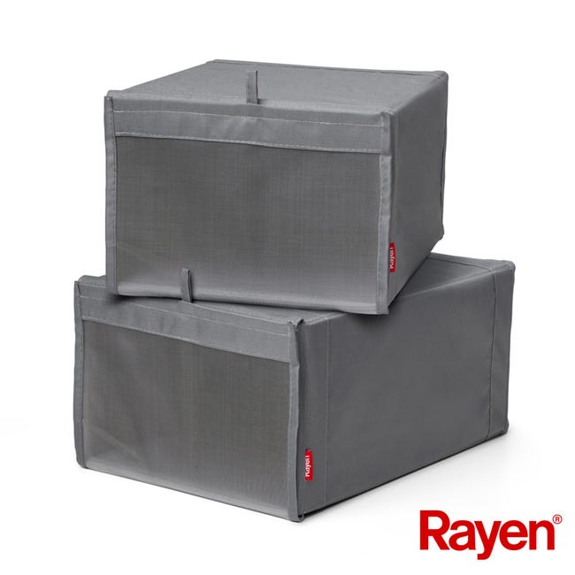 Rayen, Funda guarda-zapatos, Transpirable, Asas y doble cremallera,  Capacidad hasta 9 pares, 90 x 50 x 10,5 cm