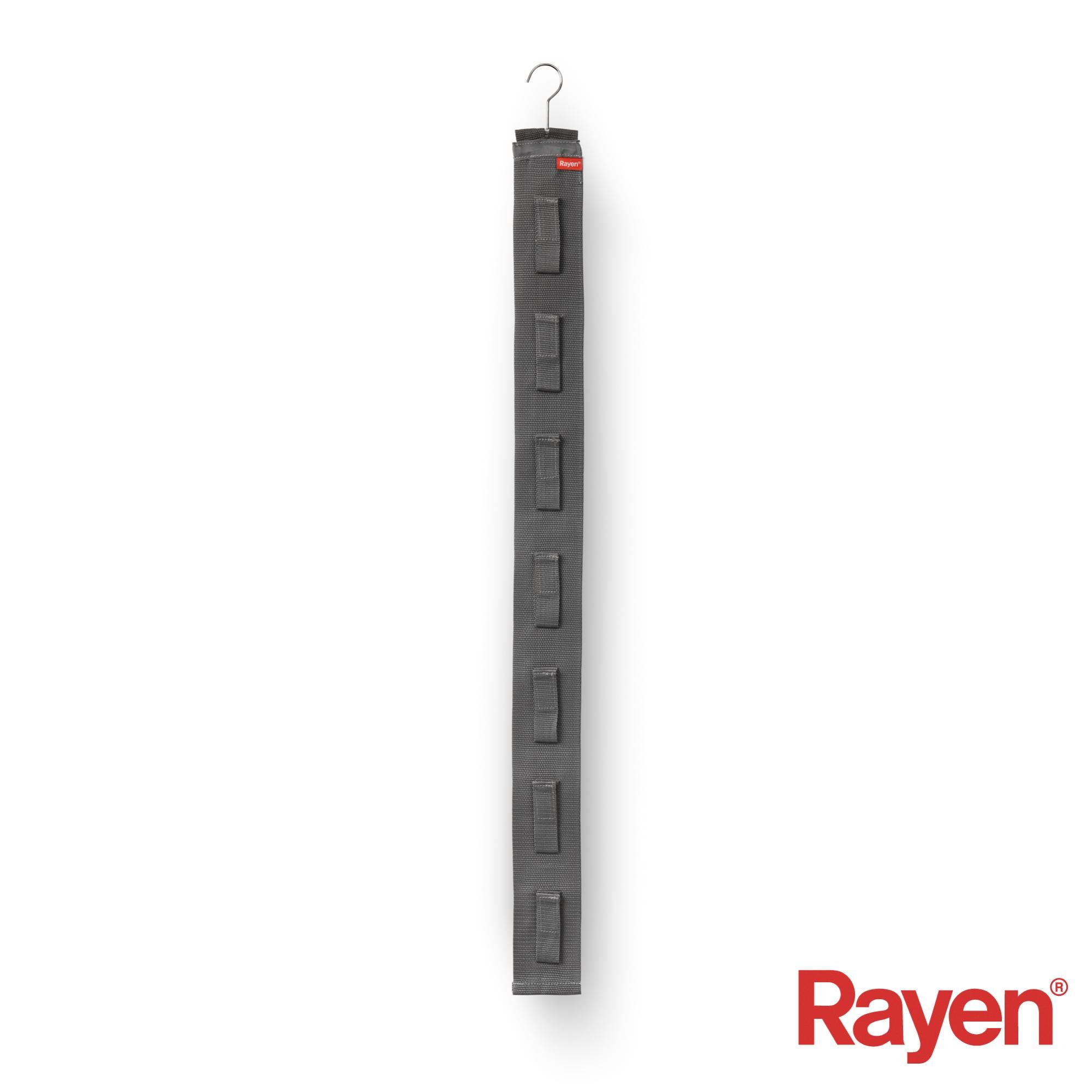 Rayen Colgador para Bolsos Para armario o puerta 7 colgadores con velcro 7.5 x 95 cm Leroy Merlin