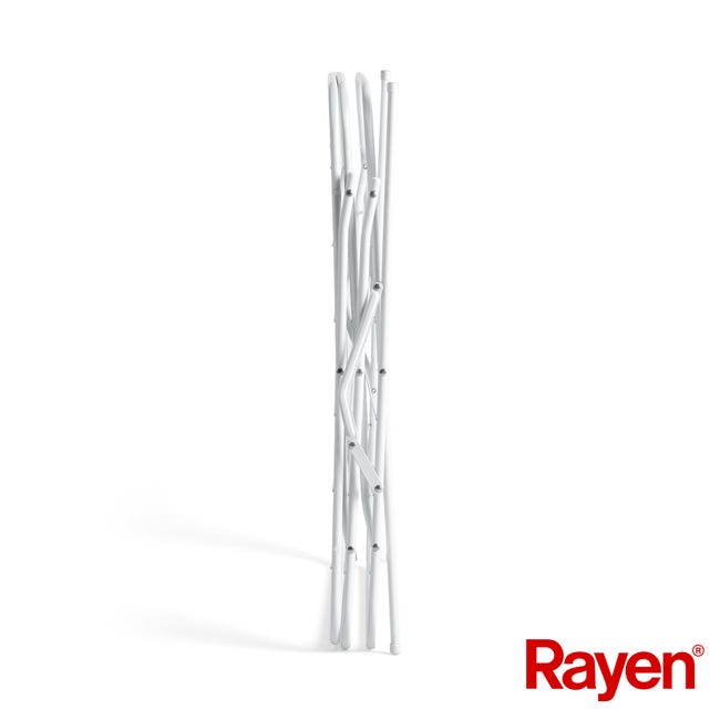 Rayen, Tendedero Vertical, Fácil plegado, Superficie de tendido de 14 m,  Sistema de bloqueo de patas, 61 x 138 x 44,5 cm