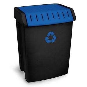 Sacs poubelle en plastique Moxie pour extérieur de 32 gallons transparent,  pour recyclage (20/pqt) 31423
