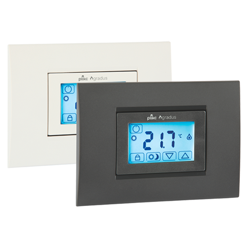 CH123TS Termostato Ambiente Da Incasso, Touchscreen, 3 Temperature, A 230V-50Hz - Fantini Cosmi - Foto 4