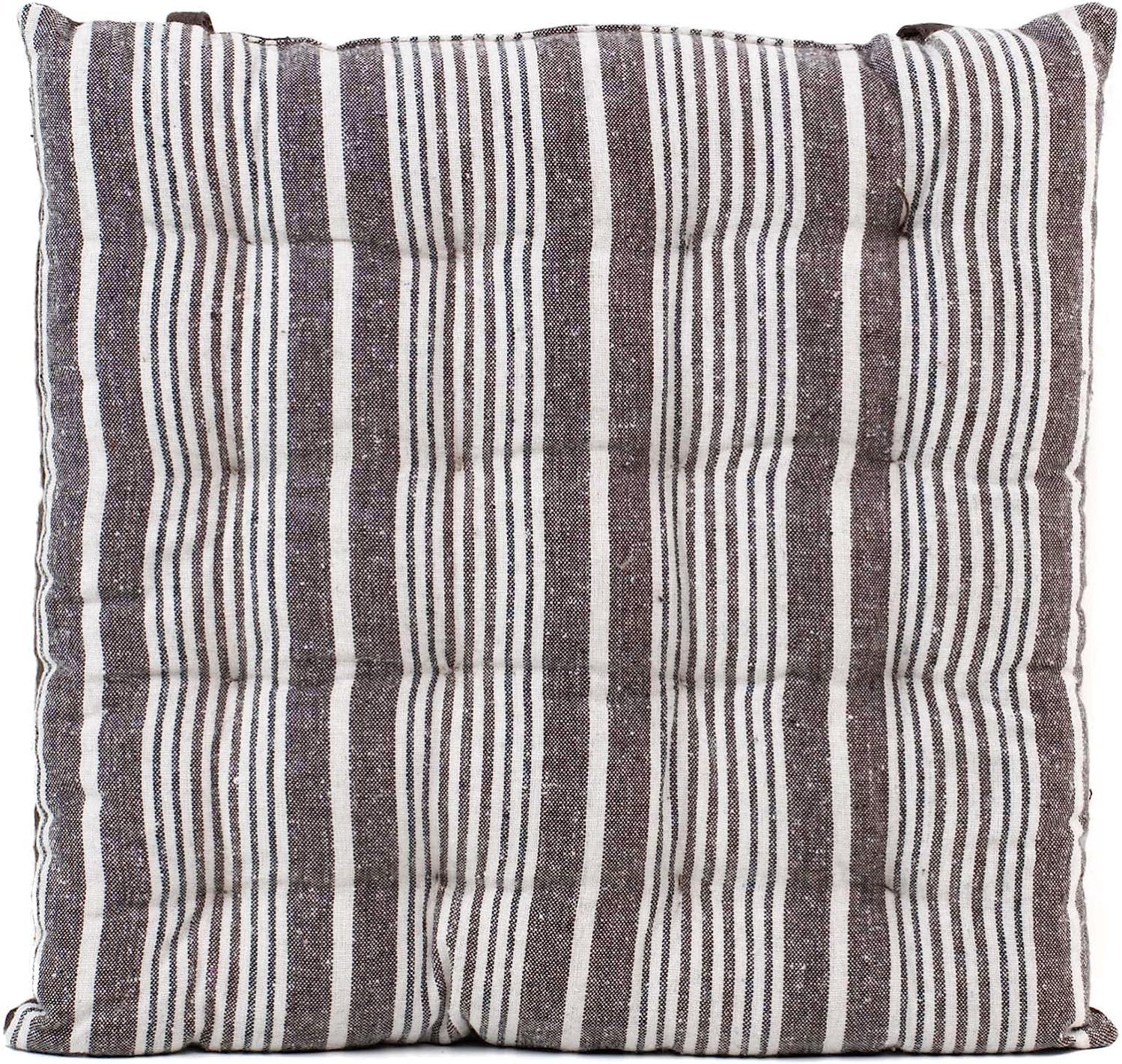 Cuscini per Sedia Rotondi, Morbuy Moderno Cuscini Tatami Tinta Unita Morbido Traspirante Cuscino Tondo Sedia Supporti Lombari per Cucina ,Giardino,Ufficio,Sedia da Pranzo (40x40cm,Grigio