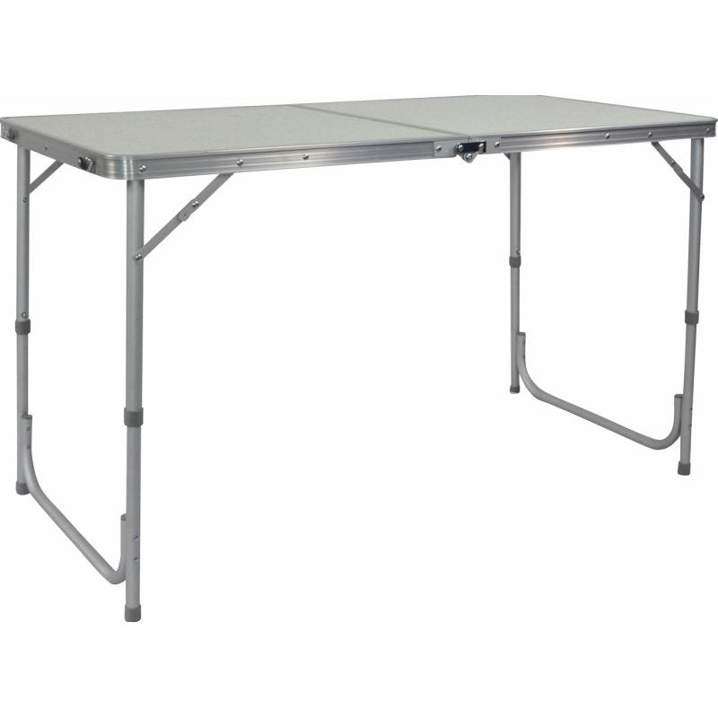 Kit Aluminium Table Pliante 140x80cm + 4 chaises - Atout loisir