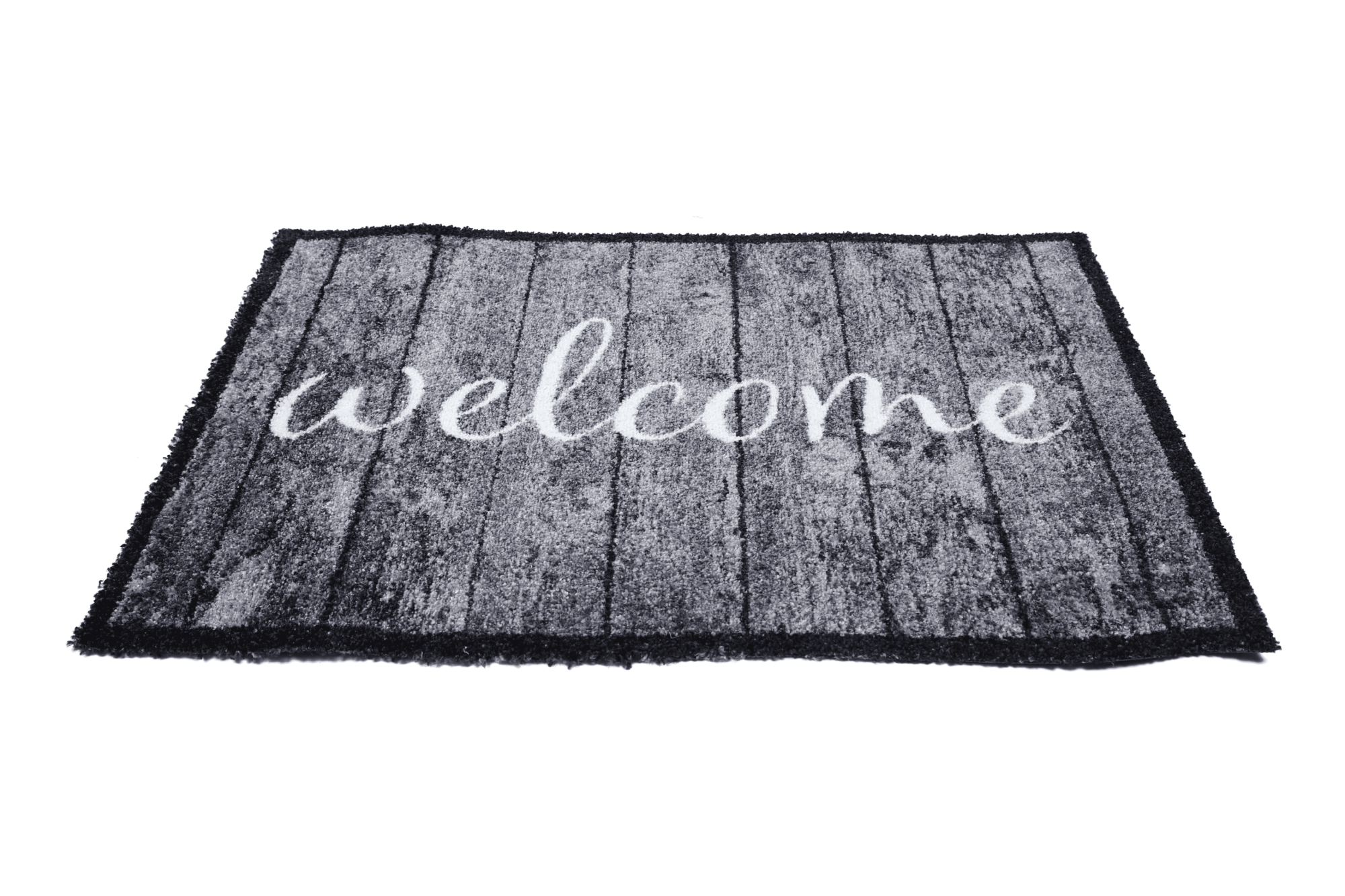 Alfombra de entrada personalizado - modelo montblanc - gris - 50cm x 75cm