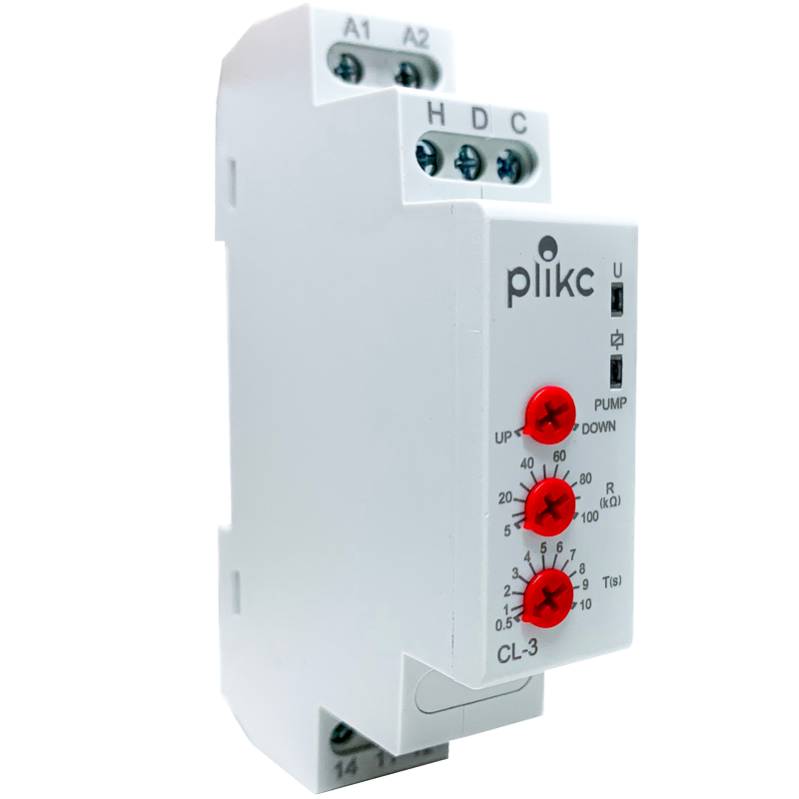 Controllo Di Livello PLIKC CL-3 Con Sonde – Riempimento E Svuotamento, 2 O 3 Elettrodi, Ritardo Regolabile, Alimentazione 24/240V