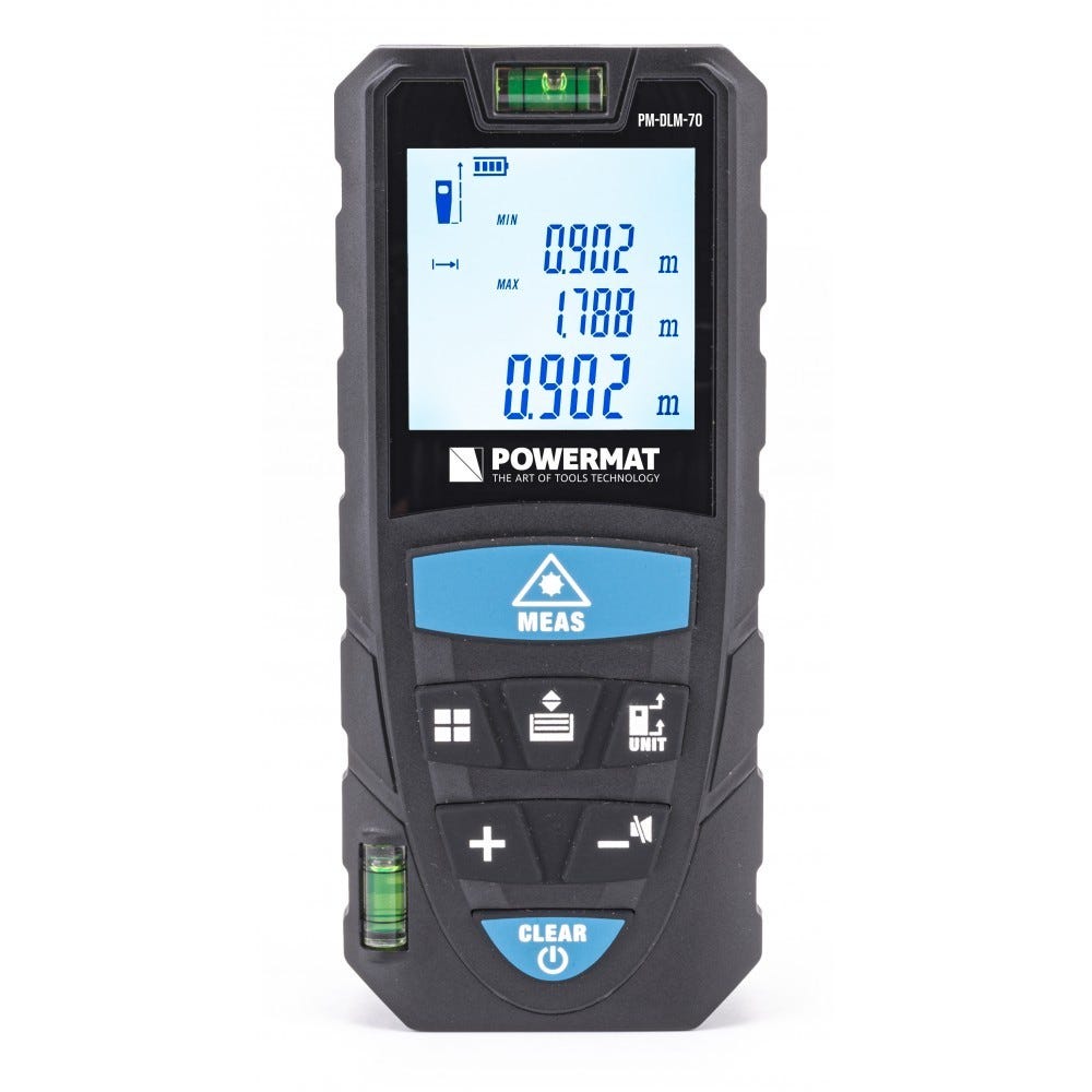 Mini-mètre à bande numérique ultrasonique 18M, télémètre Laser télémètre et  pointeur Laser télémètre niveau Tool63HF CP-3010 - AliExpress