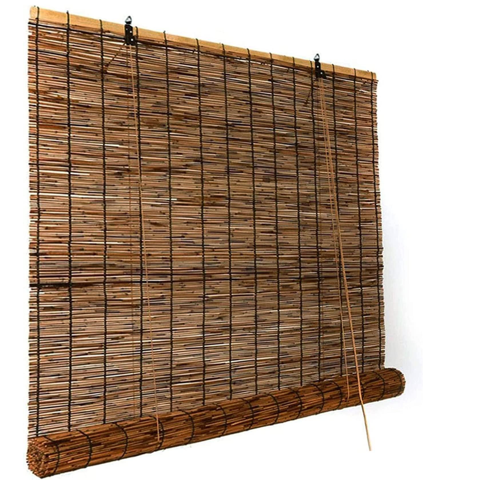Bamboo stores, parasols extérieurs, stores, stores en bambou, pour porches, balcons, arrière