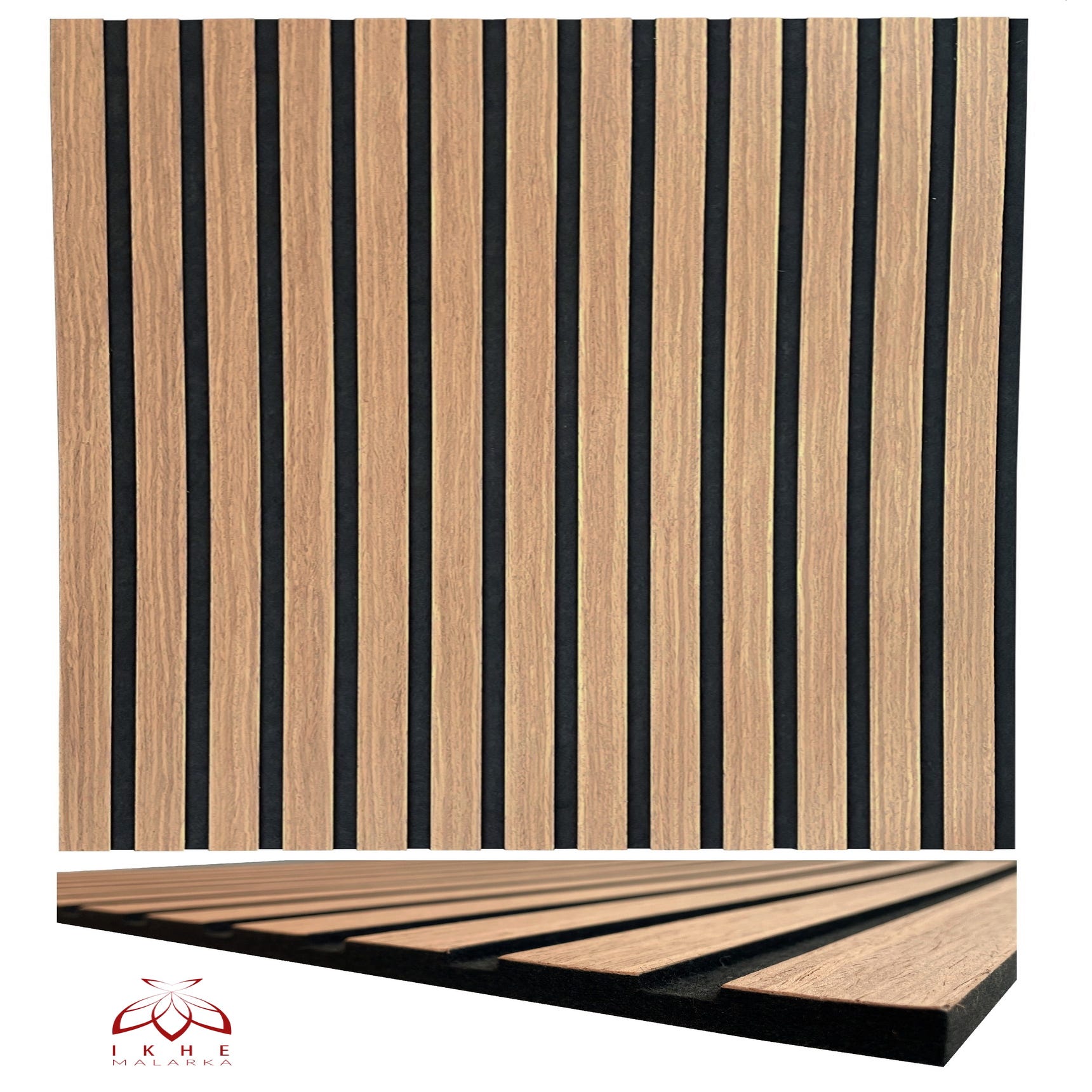 Listones de madera decorativos, Panel de pared de madera, Paneles de pared  3D, Diseño de pared de madera -  España