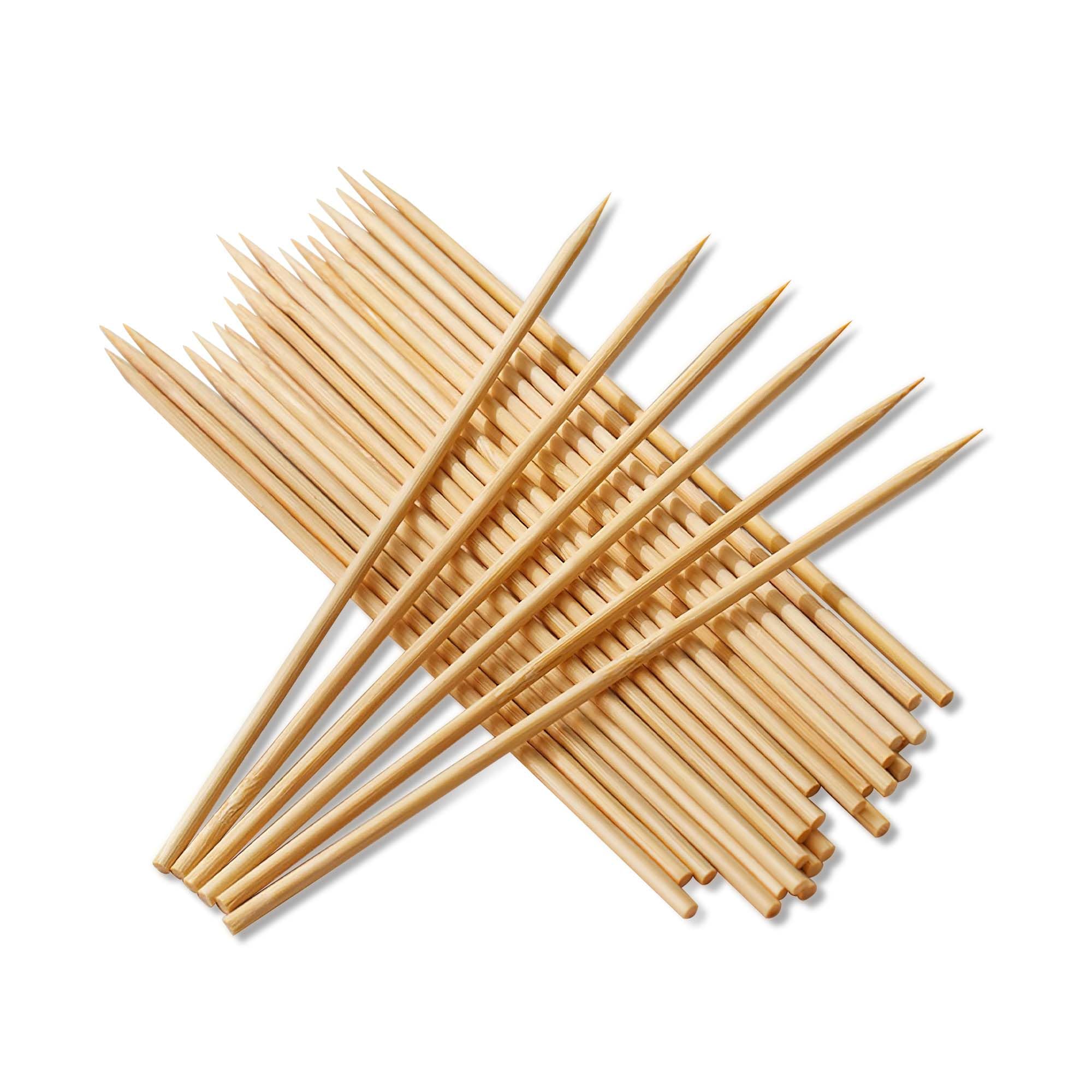 Petites brochettes torsadées en Bambou