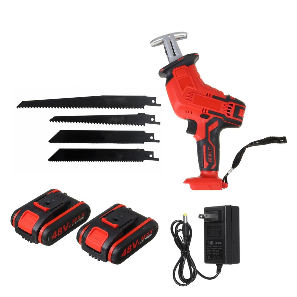 Scie Sabre FANZWORK 1100W – Alternative, 0-2500 SPM, LED, Changement Lame Sans Outil, Pour Bois, Métal, Plastique - 11