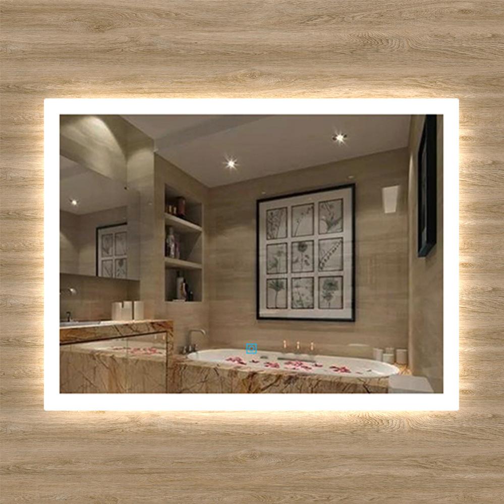 Specchio da bagno quadrato retroilluminato Francia 100x80 - LEDIMEX | Leroy Merlin