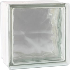 Brique de verre CLAIRE transparente - VerreLab