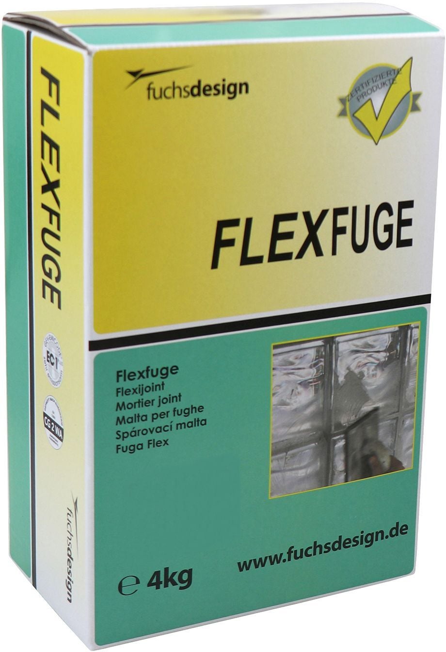 Fuchs Design Flex Fuge anthracite 4 kg Coulis, pâte à joint pour les