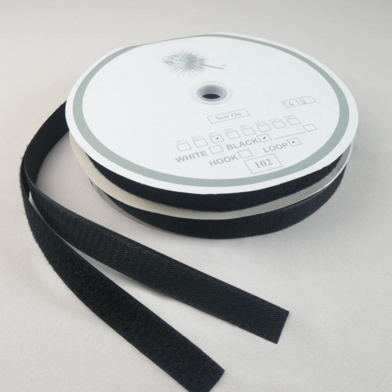 Rouleau De Ruban Auto-agrippant Noir, 50 Mm X 5 M, Adhésif Double Face