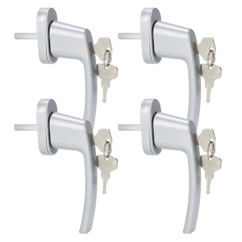 ABUS ABFS59486 Maniglia Con Serratura Per Finestra Argento - Foto 9