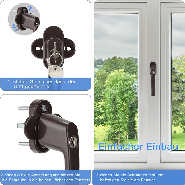 Ventanas y puertas: ¿Como cambiar la mano de la manilla de una ventana de  aluminio?