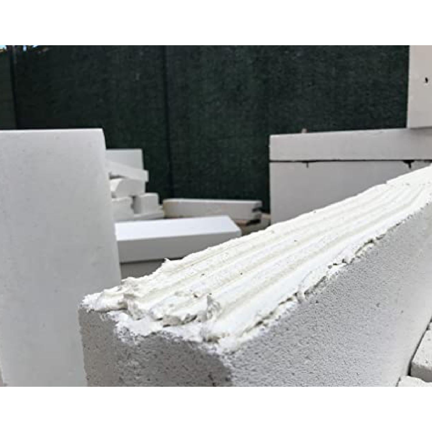 Mortier de montage pour blocs de béton cellulaire et carreaux de terre cuite, 5kg, Webercel bloc, WEBER - 5