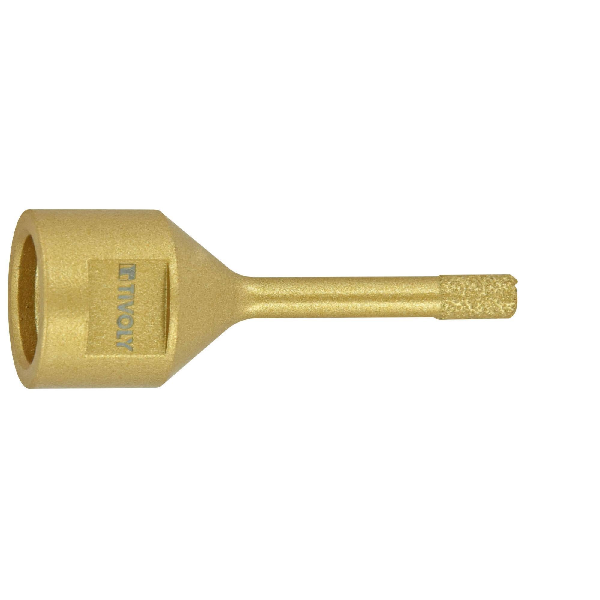 Trépan Diamant M14 Pour Meuleuse - Ø 6 Mm, Longueur 35 Mm - Pour Céramique, Grès, Granit