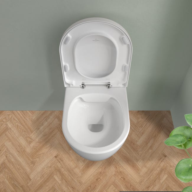ABATTANT WC REMIX FREIN CHUTE DECLIPSABLE DUROPLAST BLANC 
