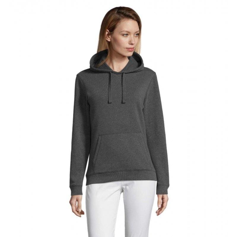 Sweat gris foncé femme hotsell