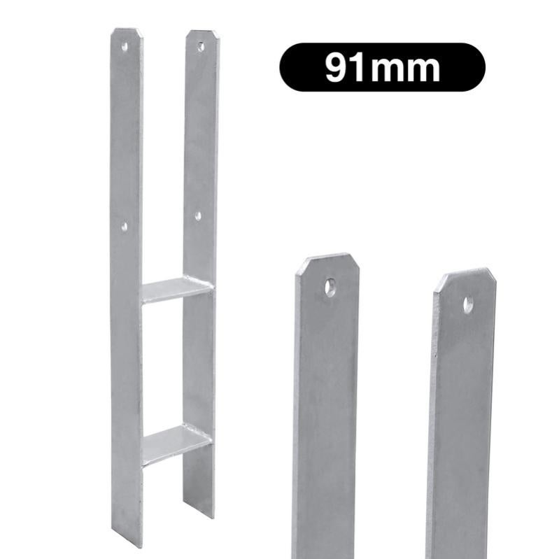 Randaco Ancoraggio H Supporto Per Pali EXTRASTARK Pergole Anchor H 101mm 6 Pezzi 85025938 - Foto 7