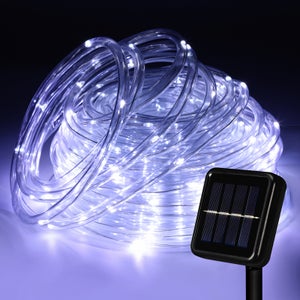 Guirlande lumineuse ,11.6M avec télécommande, réglage de la luminosité, guirlande  lumineuse d'extérieur étanche pour jardin, terrasse, arbres.