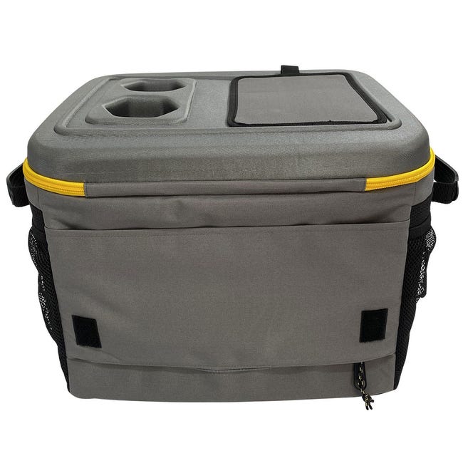 Glacière portable Sac isotherme 39 Litres Grand volume Chantier Camping  Plage Caterpillar