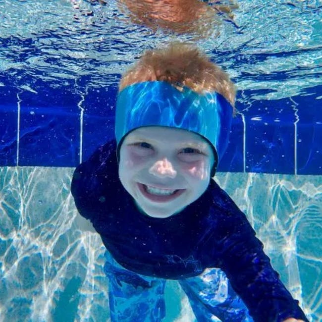Bandeau de natation protège-oreilles étanche néoprène combinaison bandeaux  couleur unie Sport aquatique bandeau de natation pour adultes 