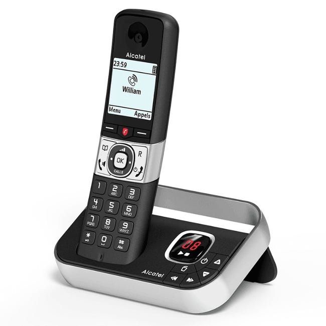 ② Téléphone sans fil avec répondeur — Téléphones fixes