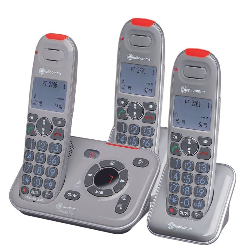 Amplicomms Powertel 2280 - téléphone fixe sans fil amplifié
